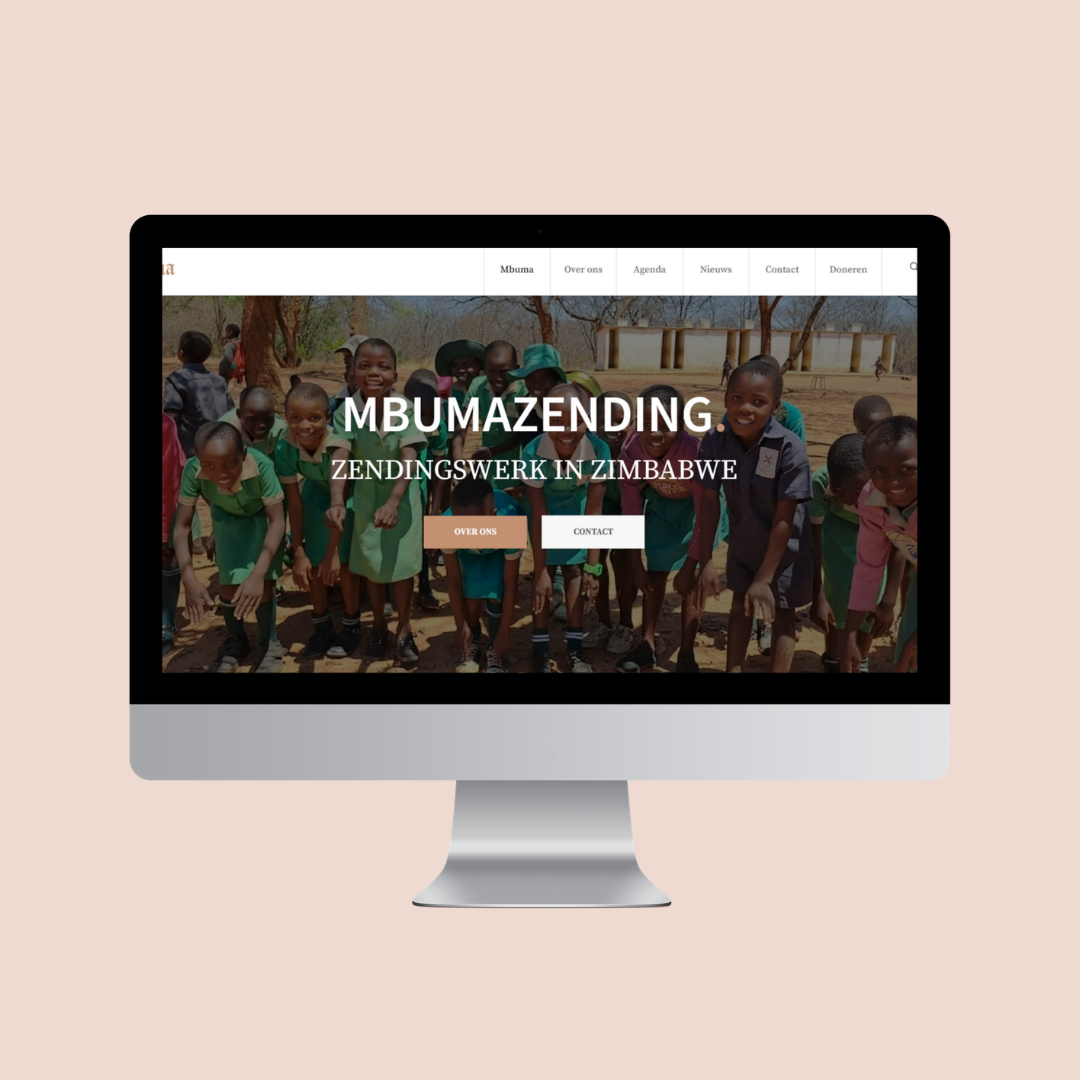 Nieuwe website Mbuma-zending | Unieck communicatie
